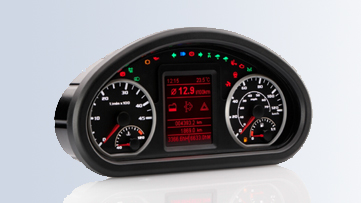 The FlexCluster indicating instrument was specifically developed to withstand the harsh conditions associated with special-purpose vehicles.